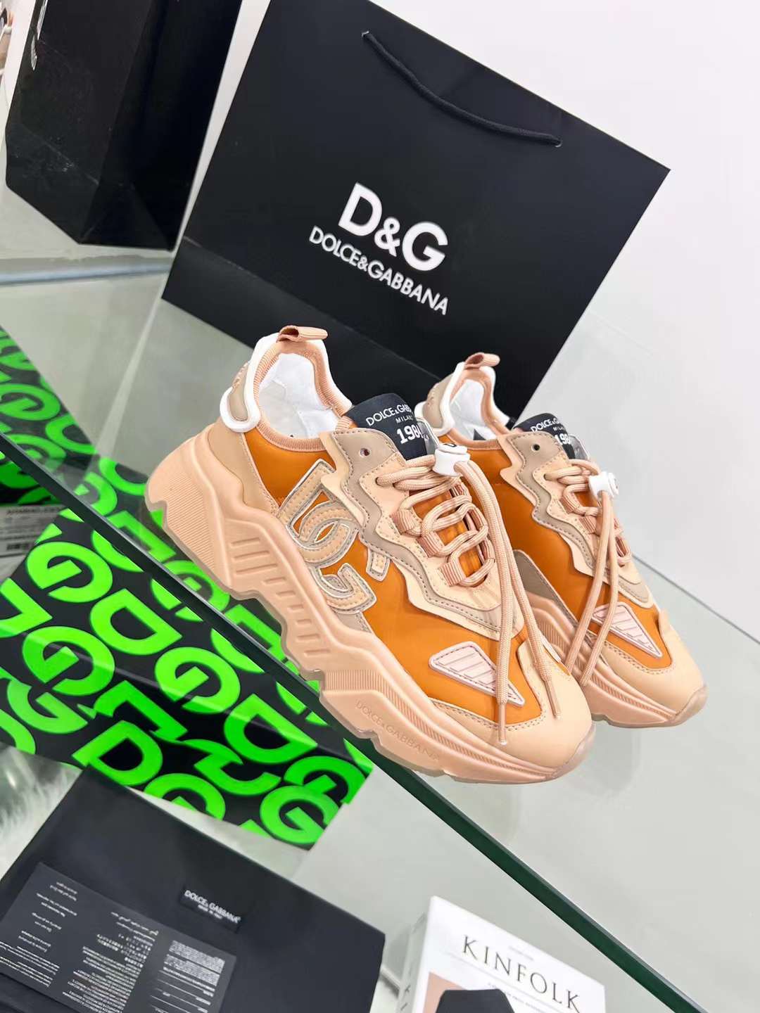 Men Women D*G Top Sneakers