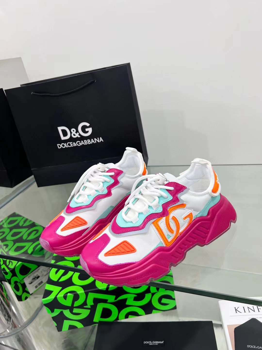 Men Women D*G Top Sneakers