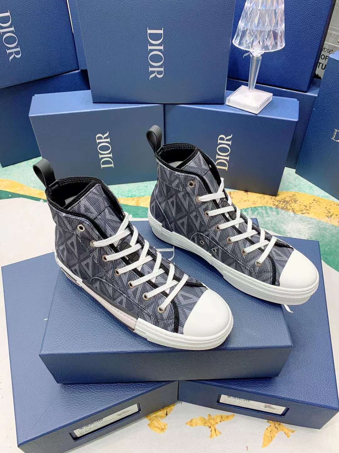 Men Women D*ior Top Sneakers （）