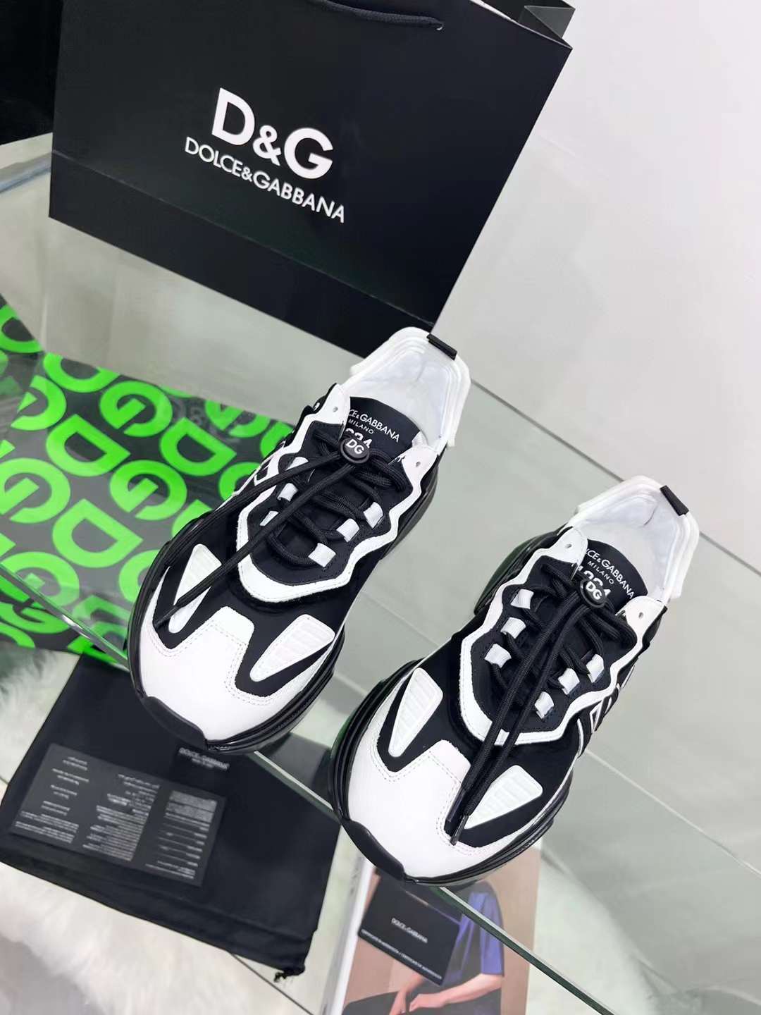 Men Women D*G Top Sneakers