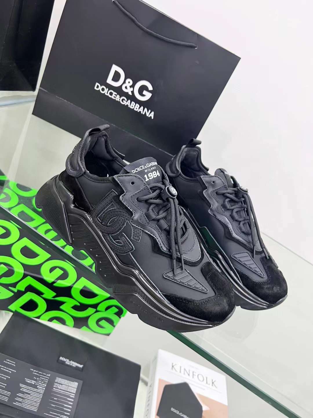 Men Women D*G Top Sneakers