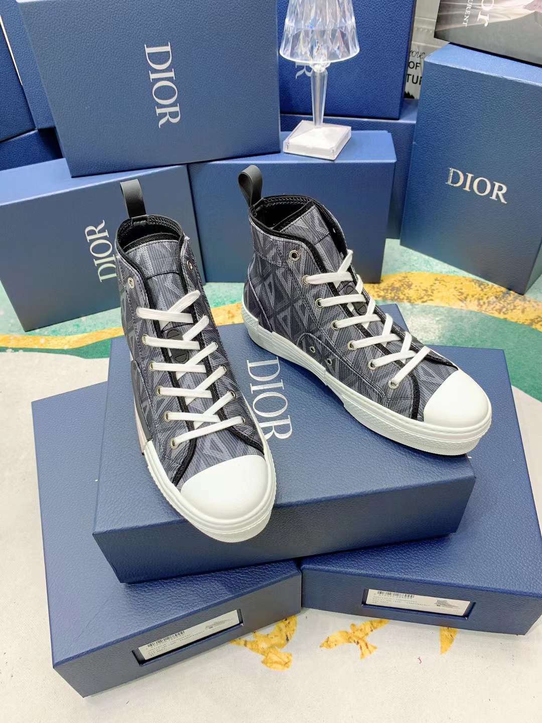 Men Women D*ior Top Sneakers （）