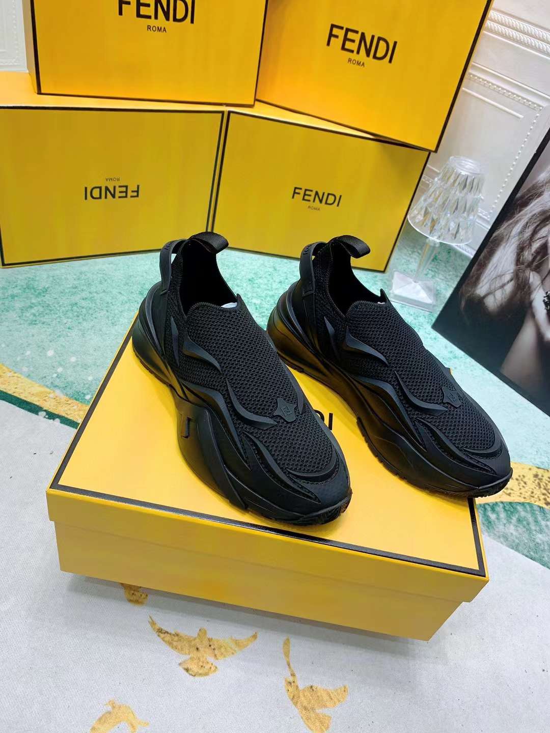 Men Women F*endi Top Sneaker （ ）