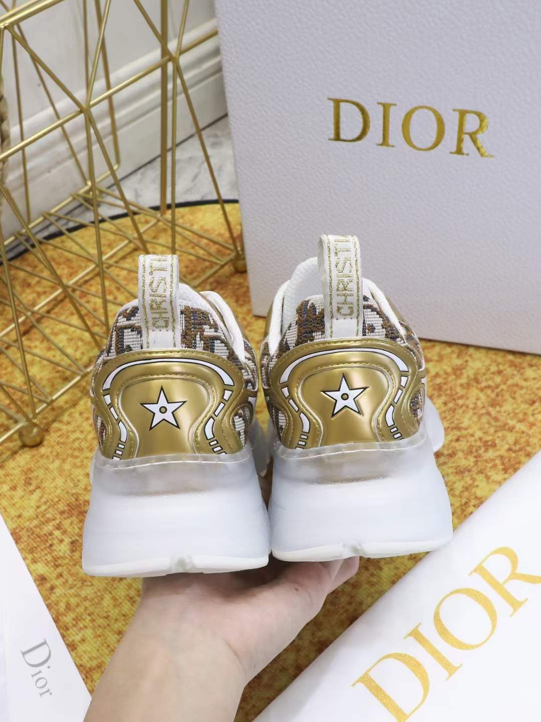 Men Women D*ior Top Sneakers （）