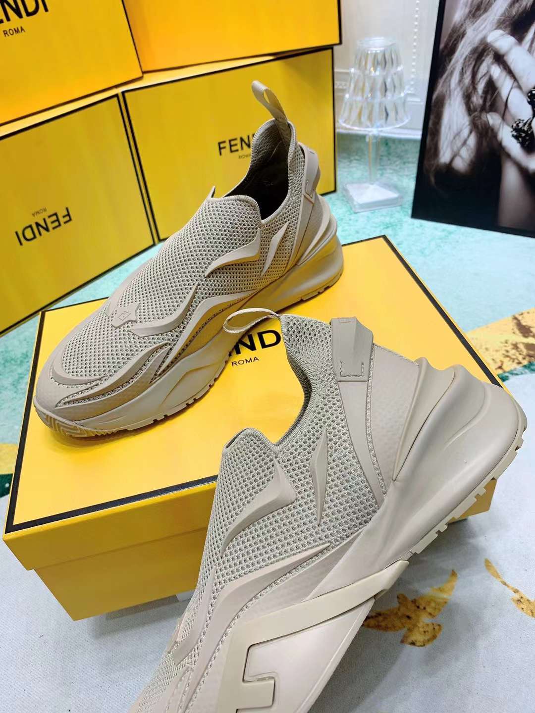 Copy Men Women F*endi Top Sneaker ( )