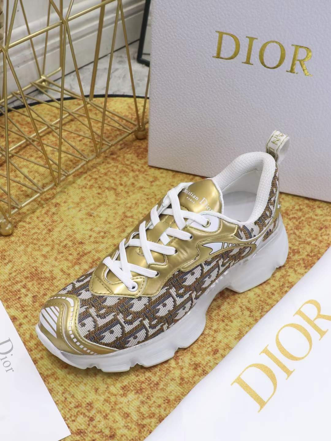 Men Women D*ior Top Sneakers ()