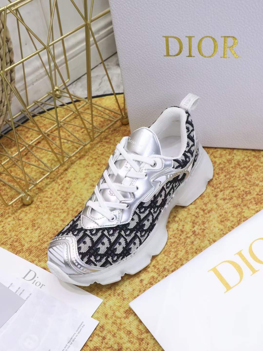 Men Women D*ior Top Sneakers ()