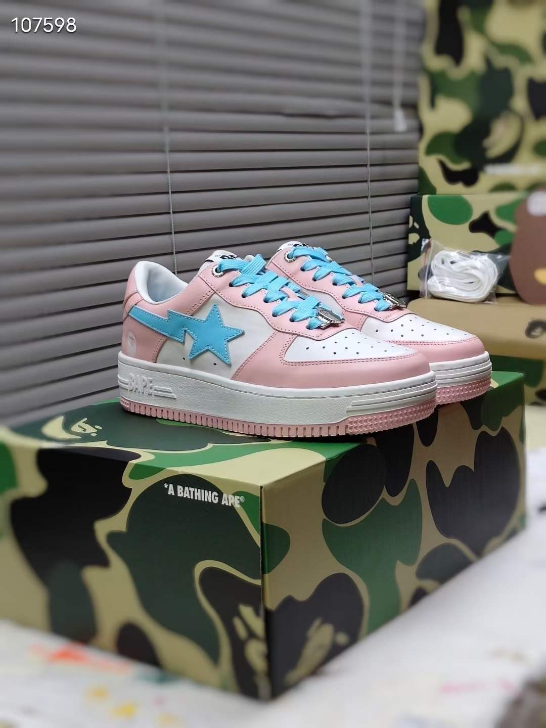 Men Women B*ape sta low Top Sneaker