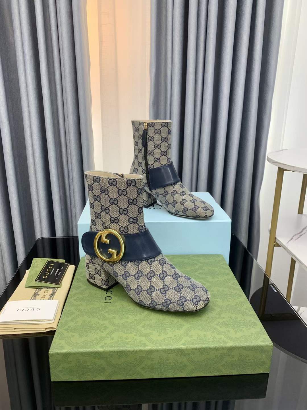 Women G*ucci Top Boots （）