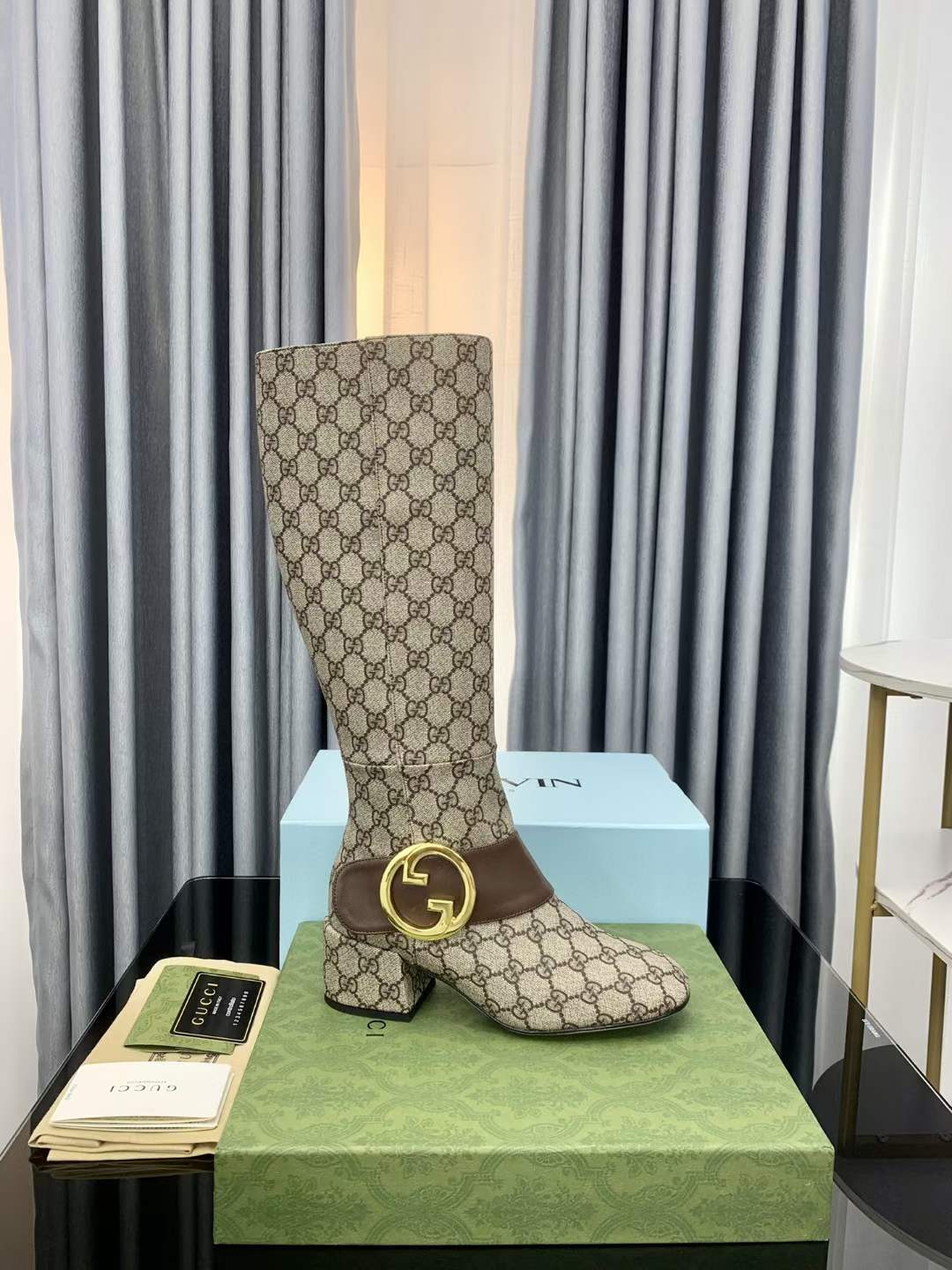 Women G*ucci Top Boots （）