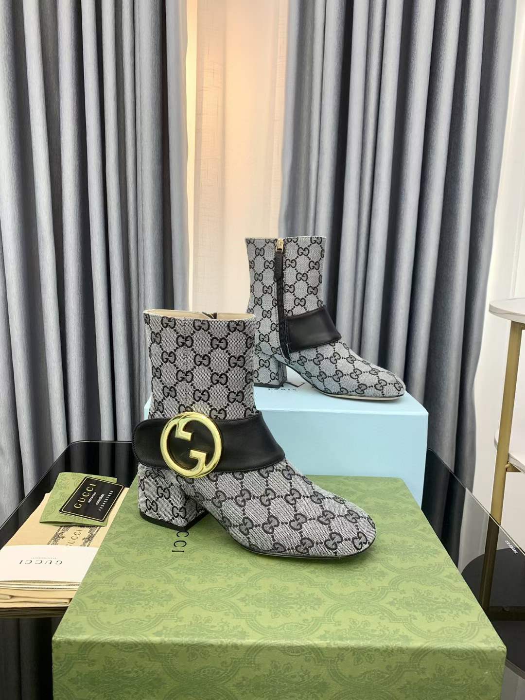 Women G*ucci Top Boots （）