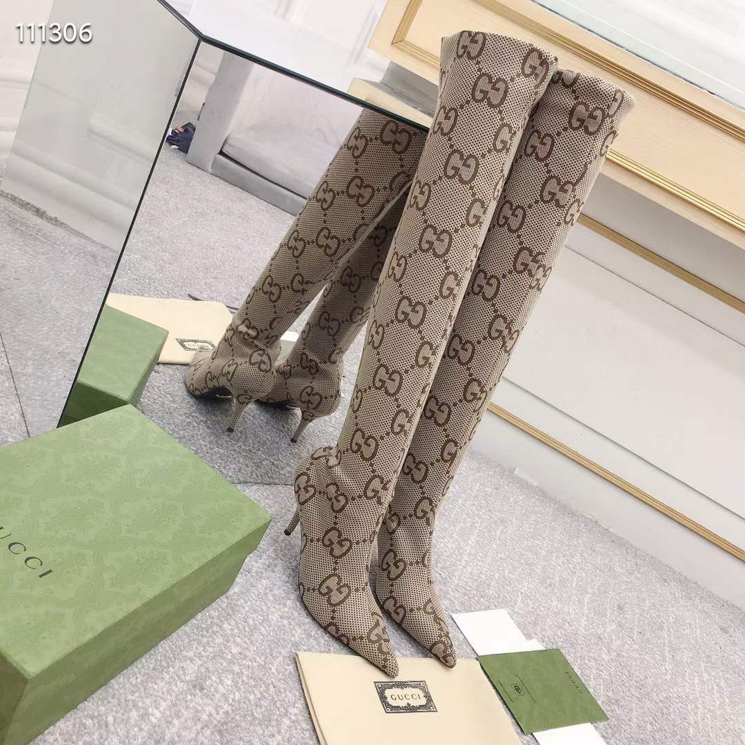 Women G*ucci Top Boots （）