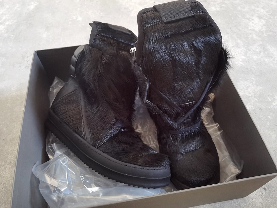 Men Women R*ick O*wens Top Sneaker