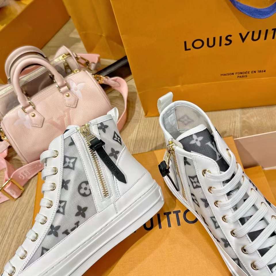 Women L*ouis V*uitton Top Sneaker Maikesneakers