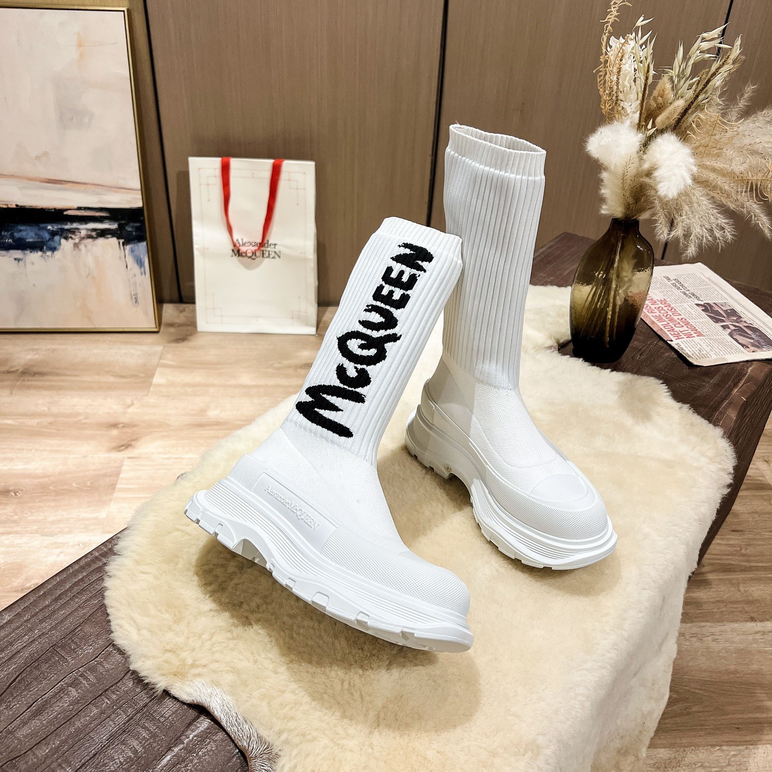 A*exander M*queen boots