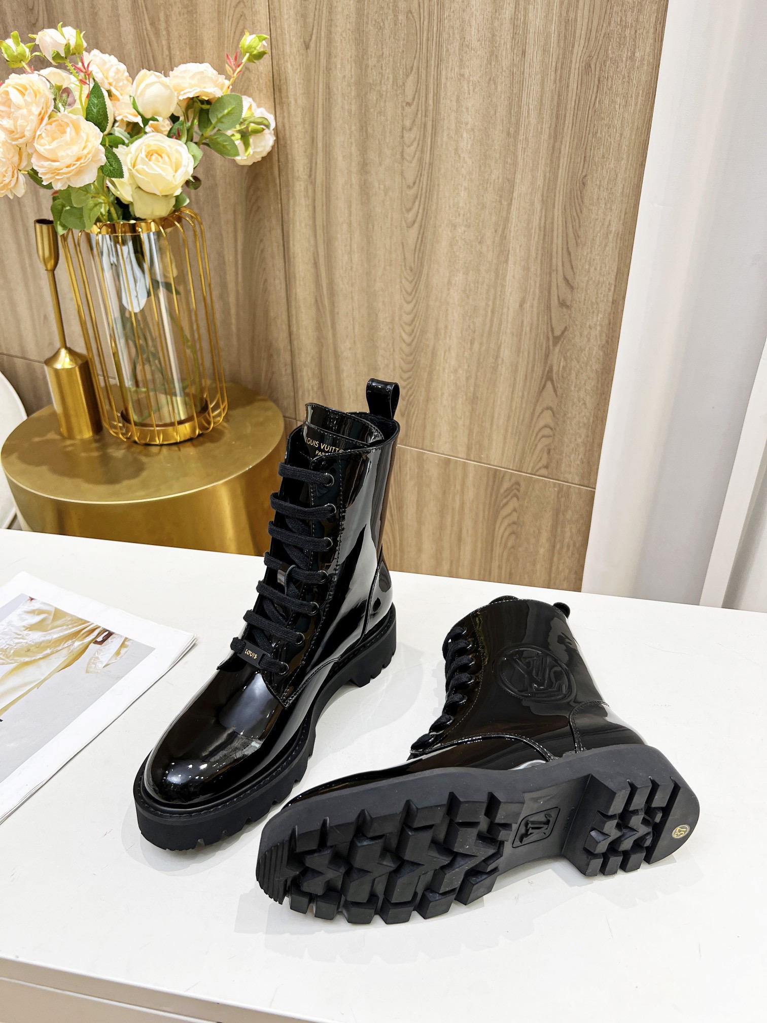 Women L*ouis V*uitton Top Boots Maikesneakers