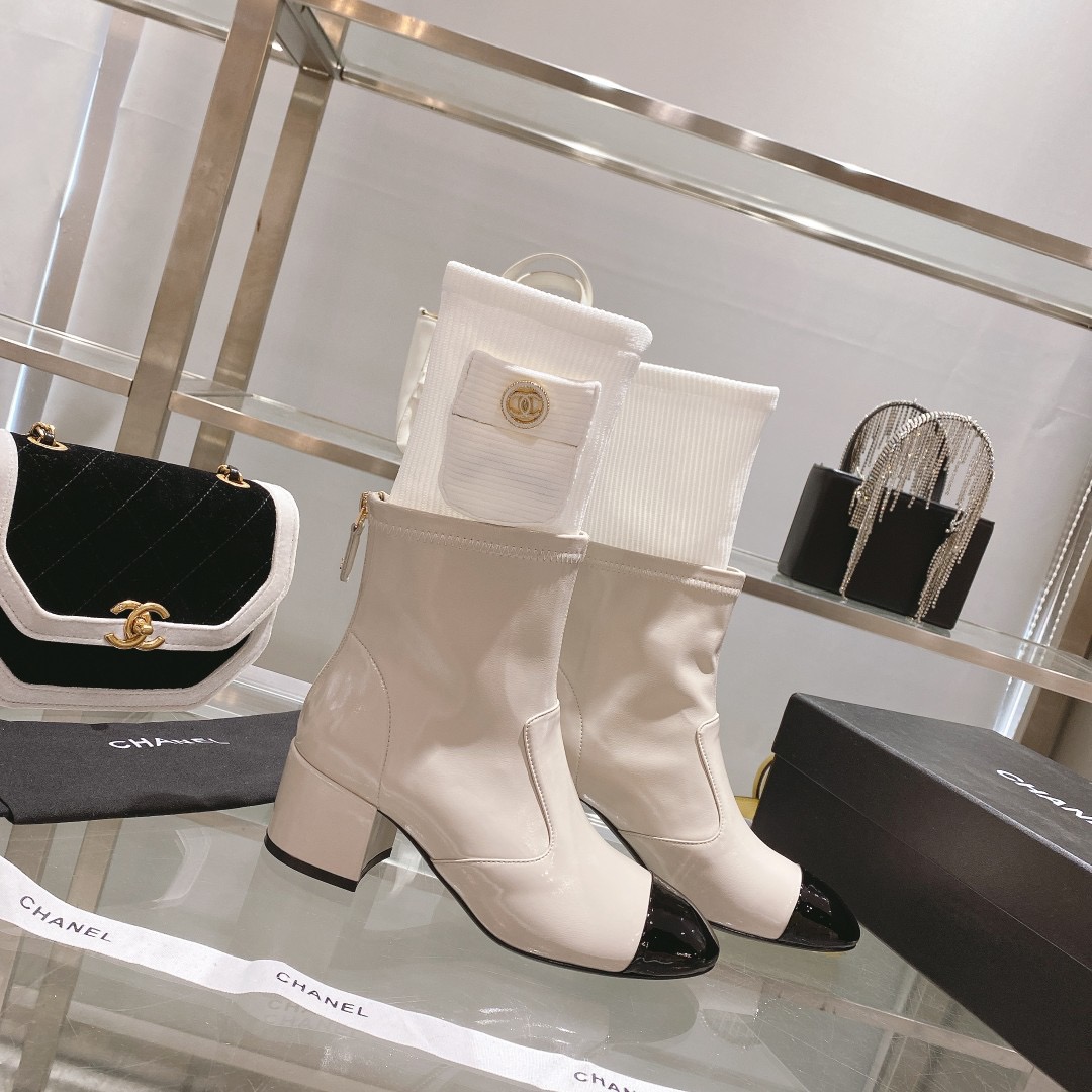 Women C*hanel Top Boots Maikesneakers