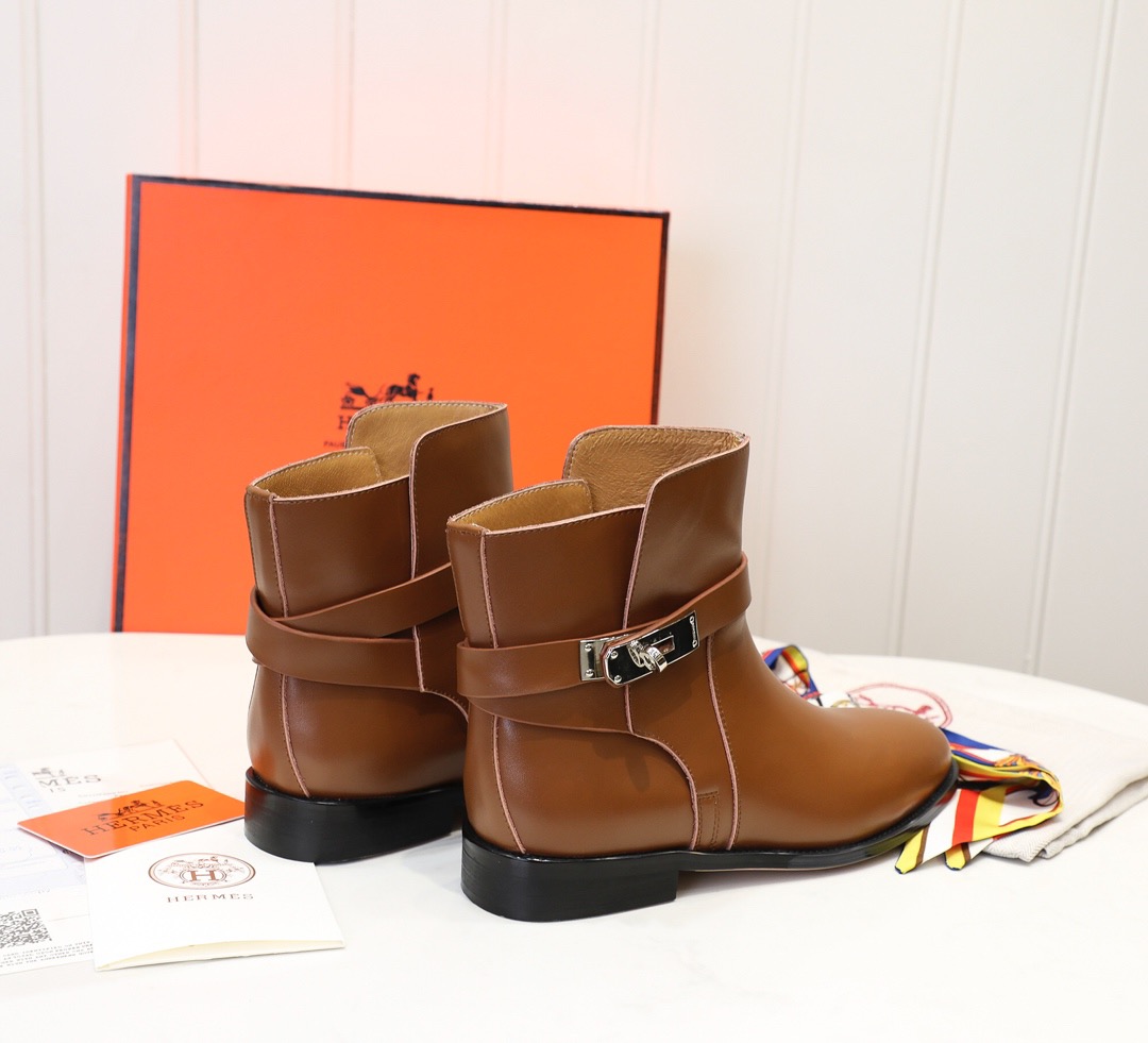 Women H*ermes Top Boots Maikesneakers