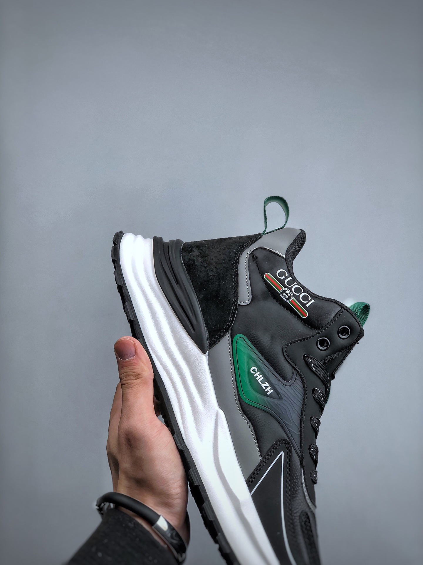 Men G*ucci Top Sneaker