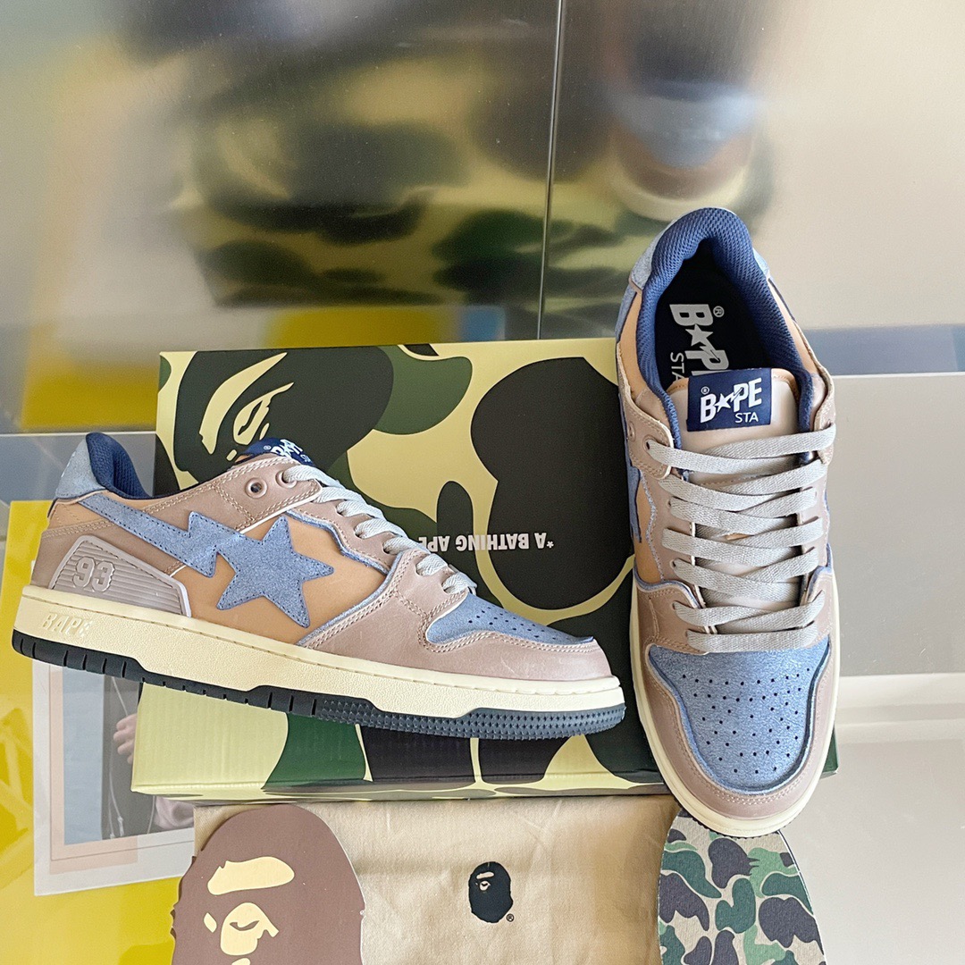 Men Women B*ape sta low Top Sneaker