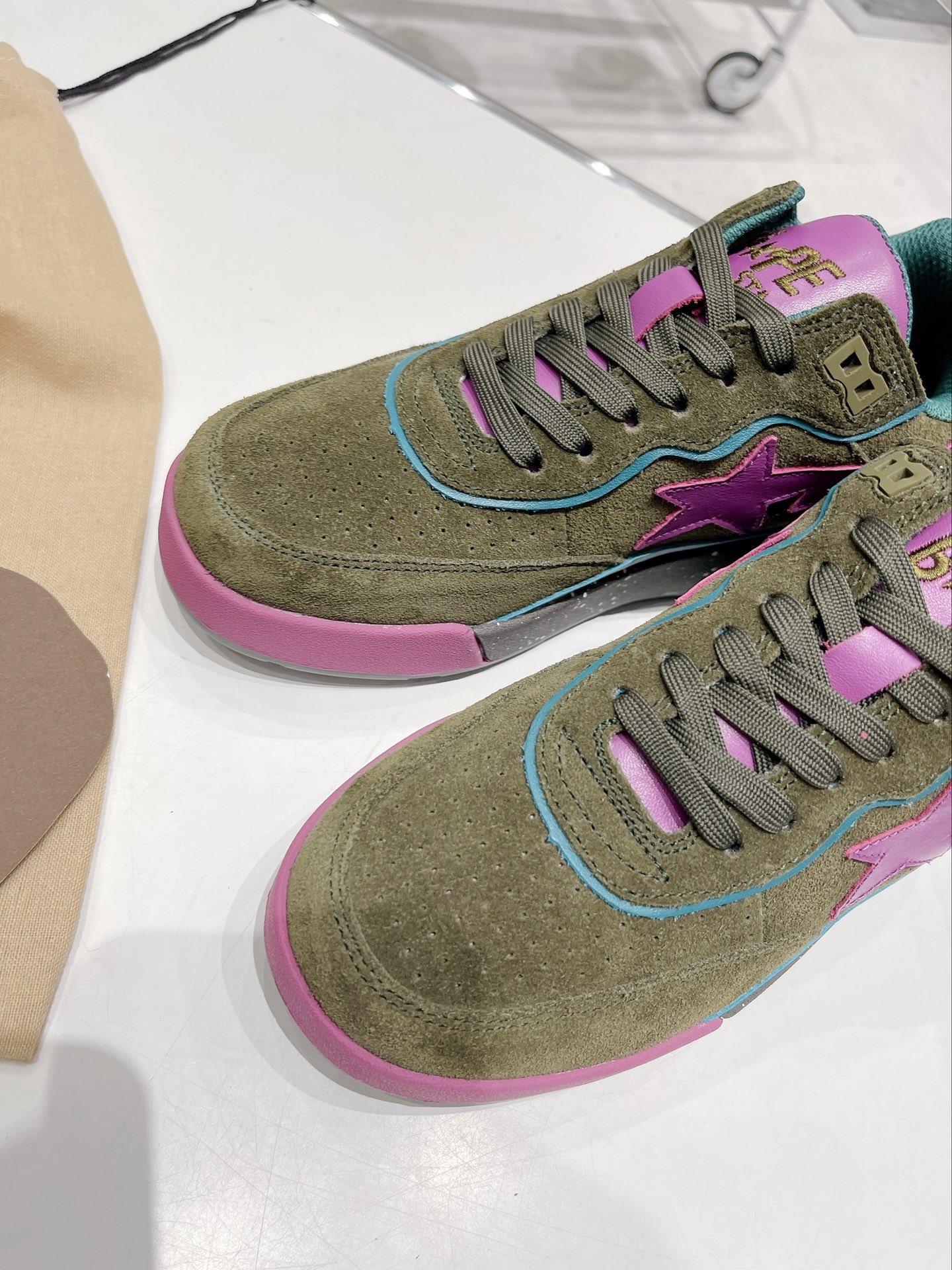 Men Women B*ape sta low Top Sneaker