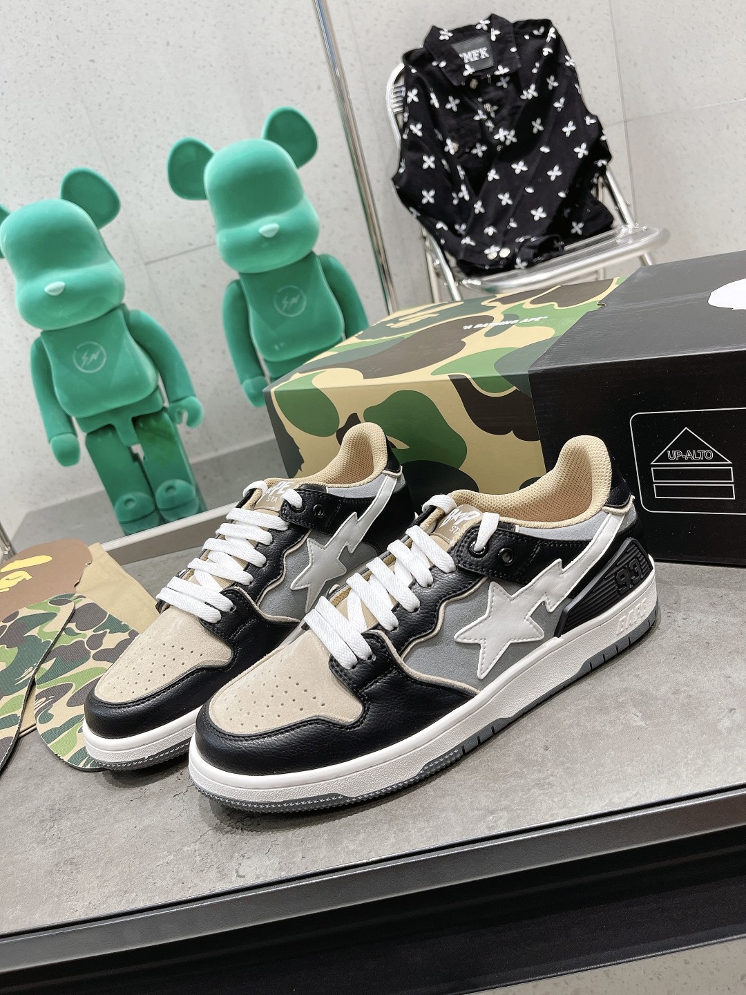 Men Women B*ape sta low Top Sneaker