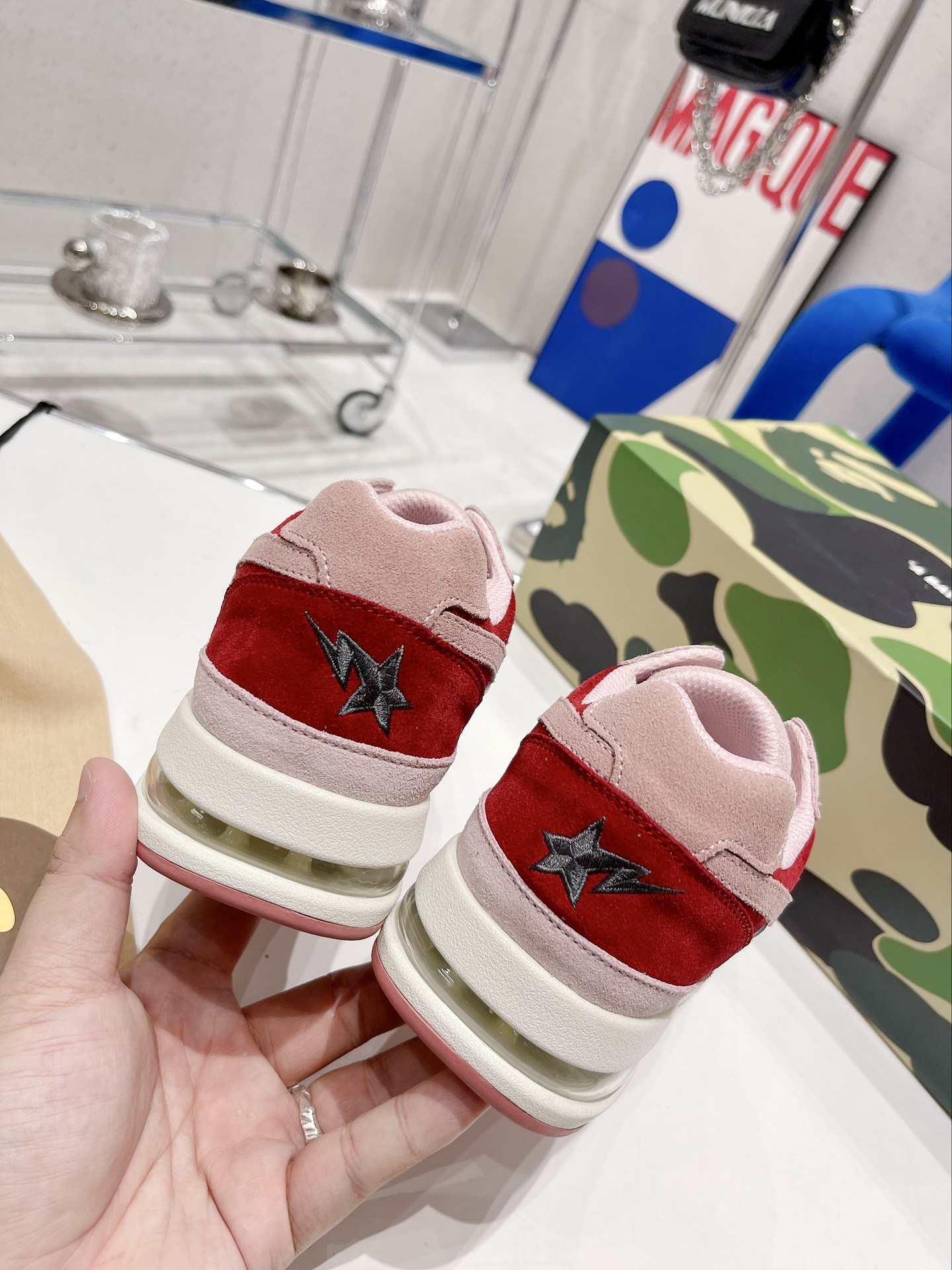 Men Women B*ape Top Sneaker