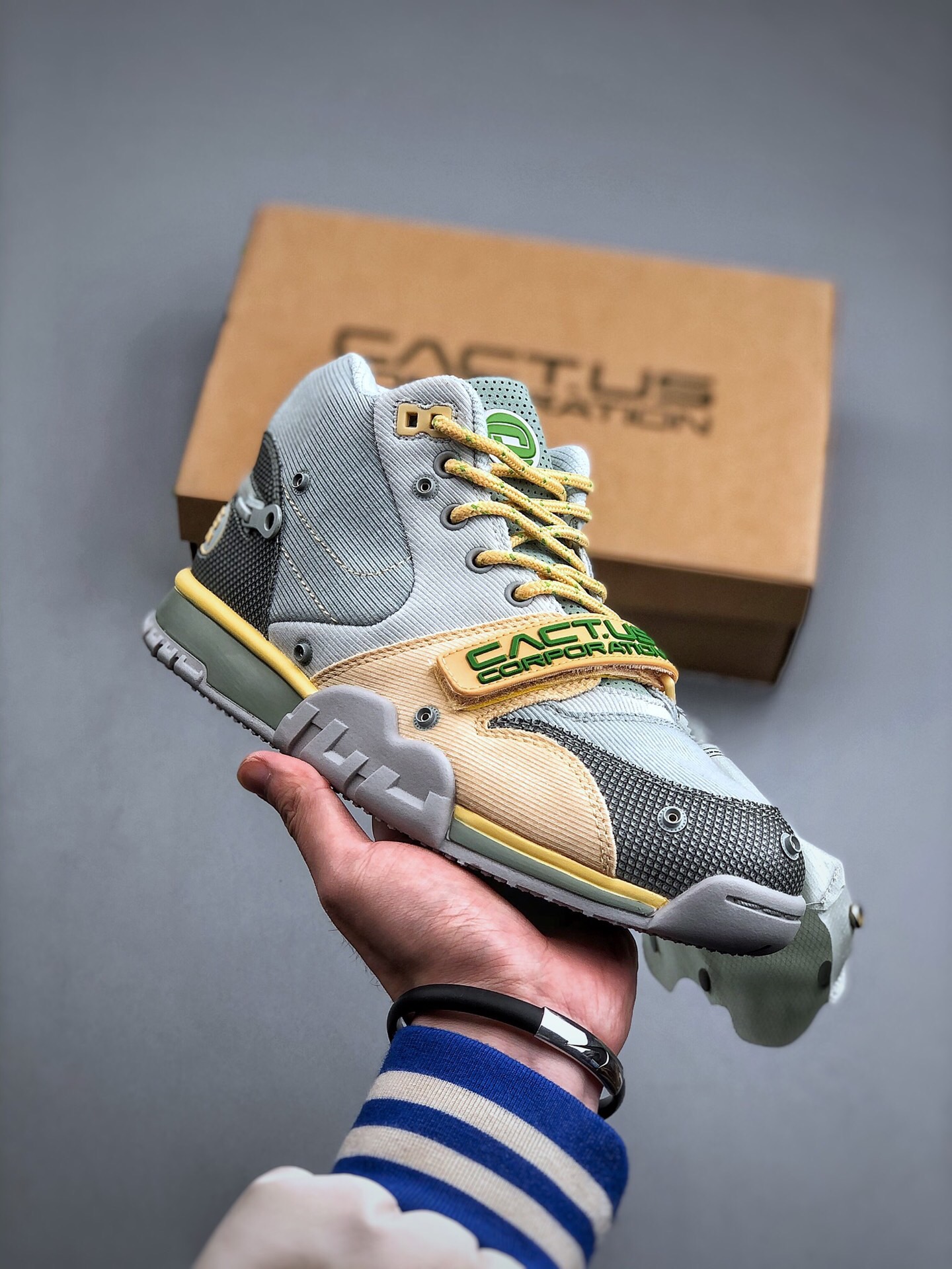 C*ACT.US CORP x Nike Air Trainer 1 Wheat Travis Scott