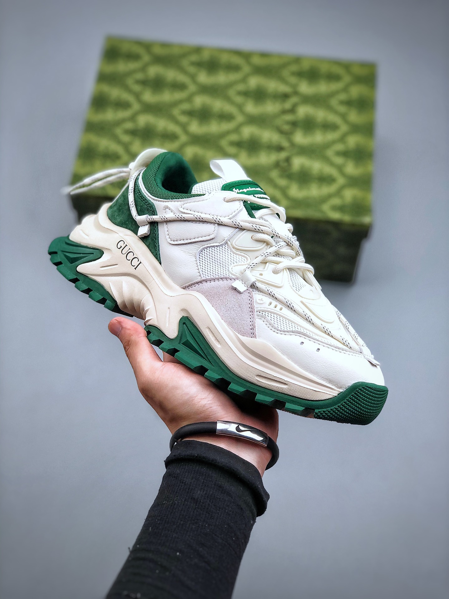 Men G*ucci Top Sneaker