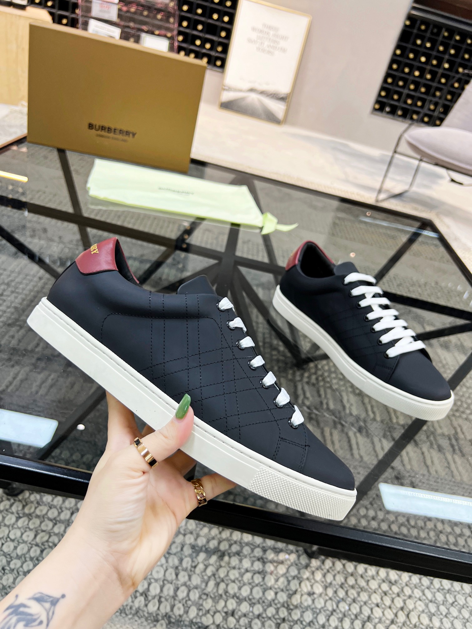 Men B*rberry Sneaker （）