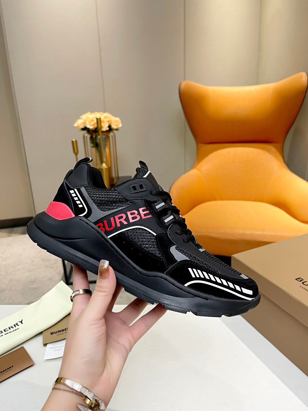 Men B*rberry Sneaker （）