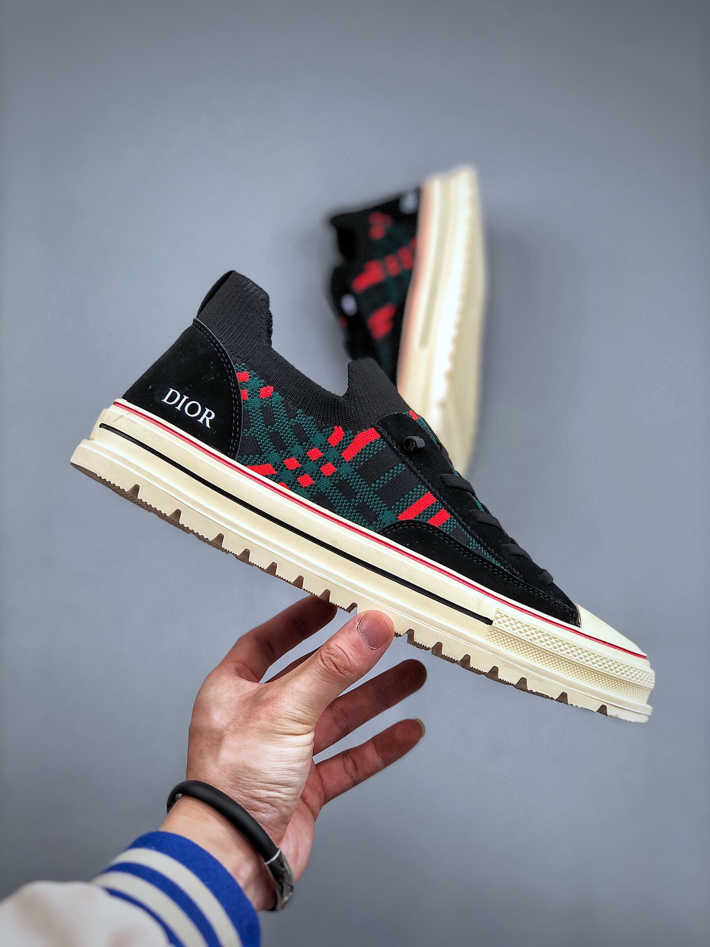 Men D*ior Top Sneaker