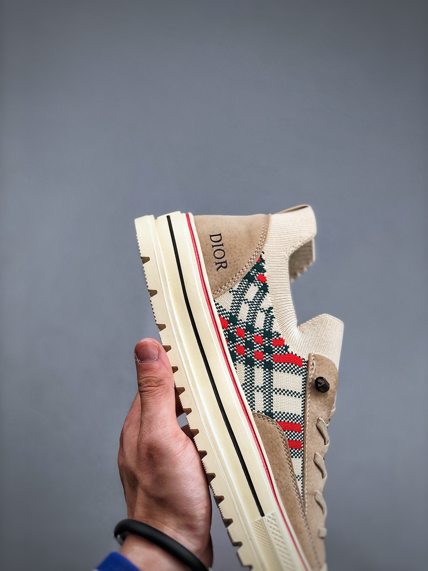 Men D*ior Top Sneaker