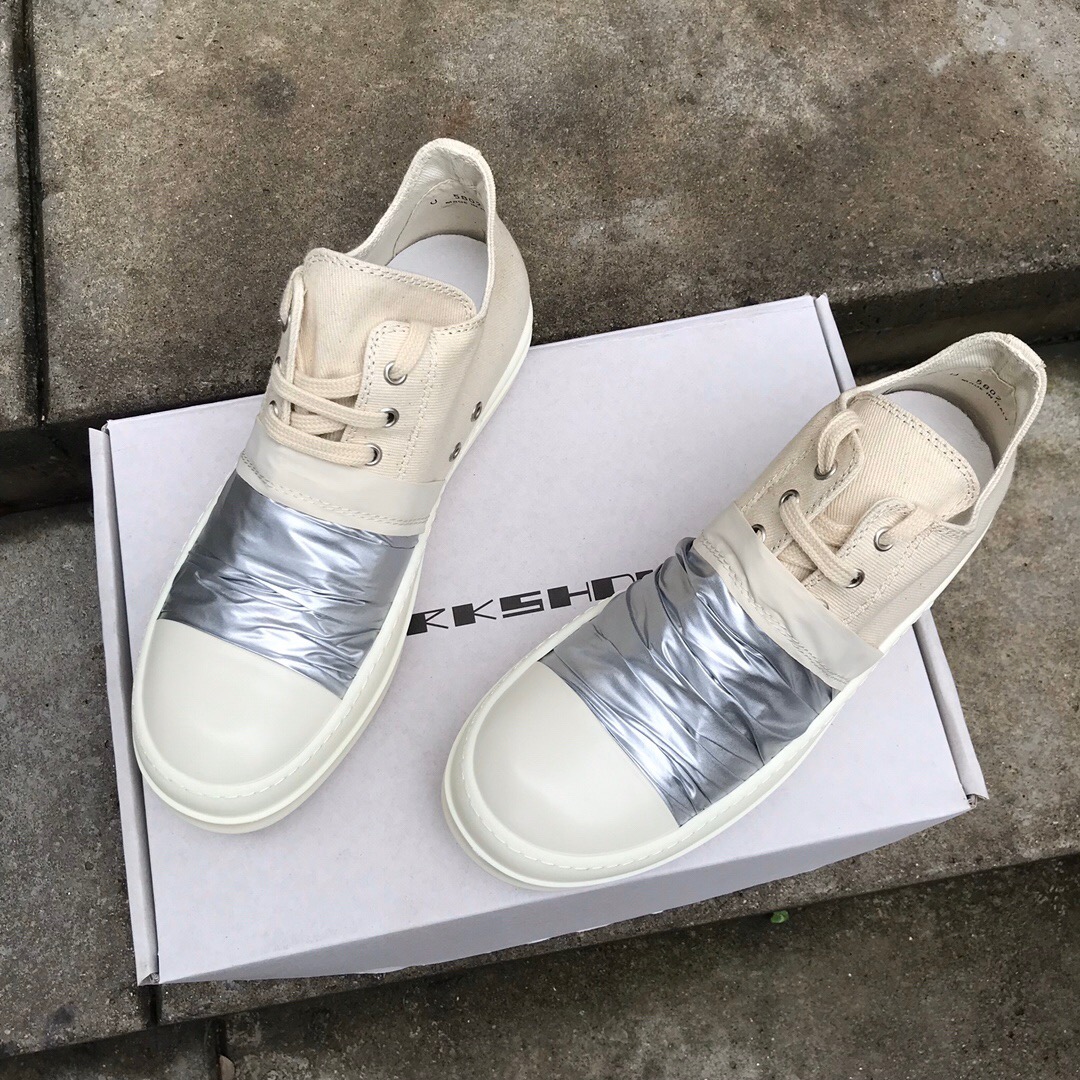 Men Women R*ick O*wens Top Sneaker