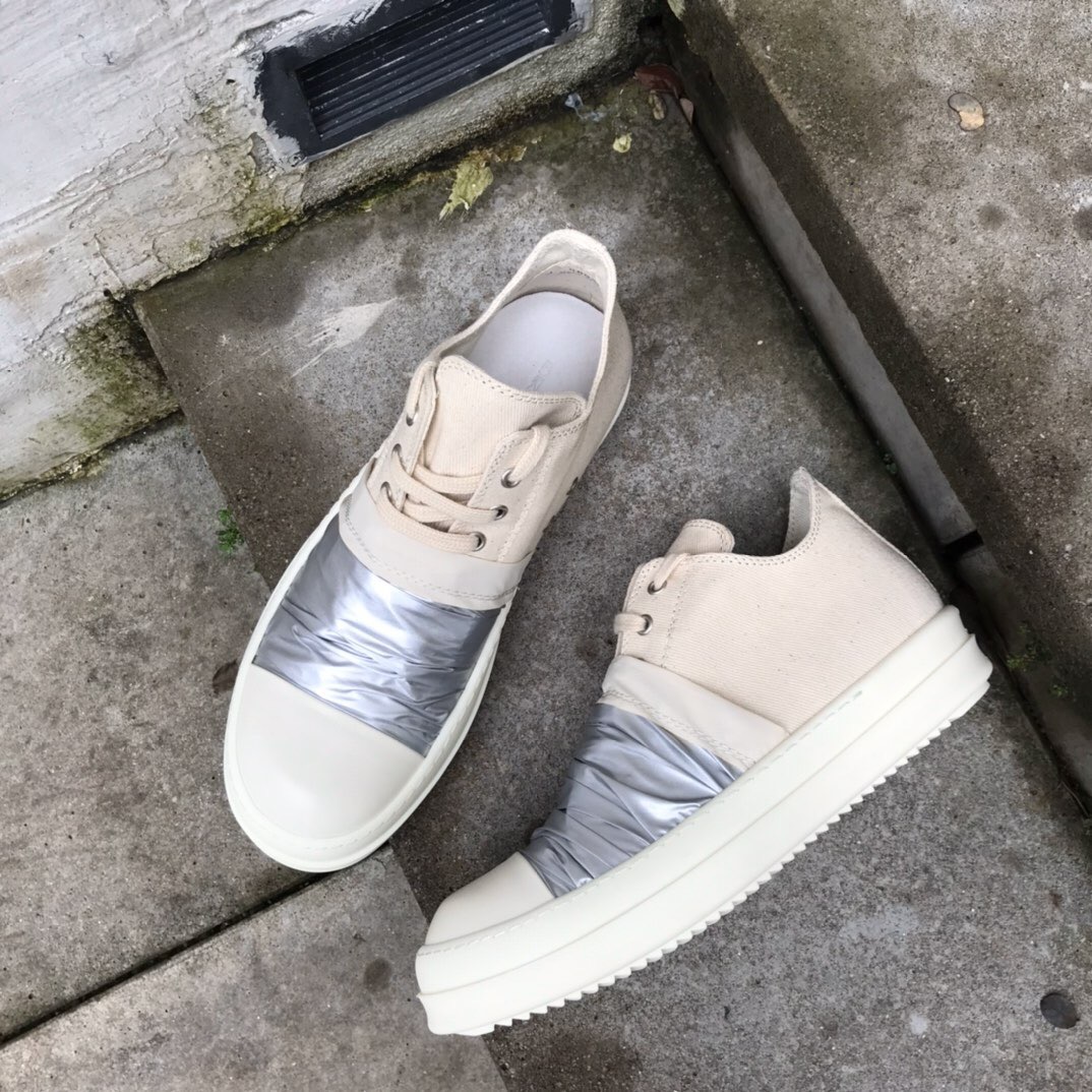 Men Women R*ick O*wens Top Sneaker