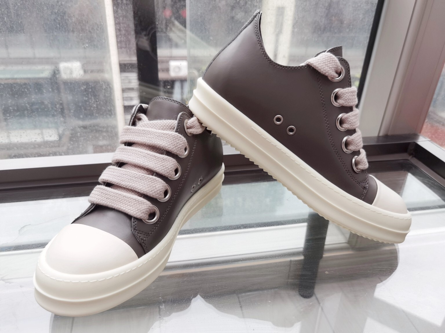 Men Women R*ick O*wens Top Sneaker