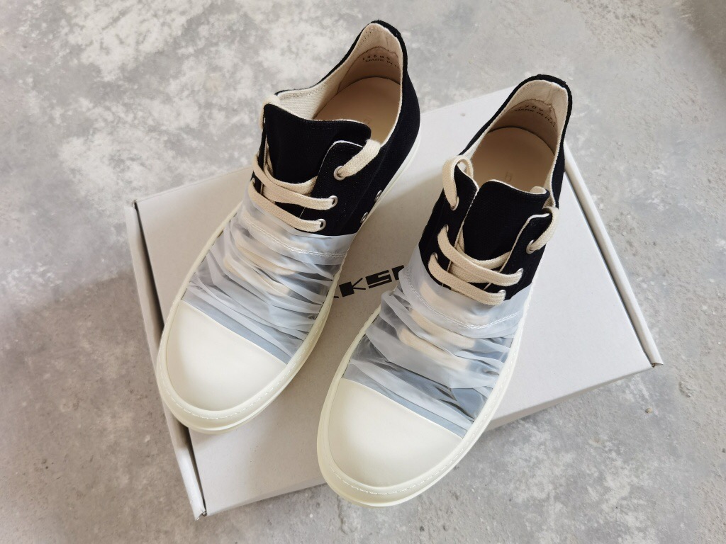 Men Women R*ick O*wens Top Sneaker