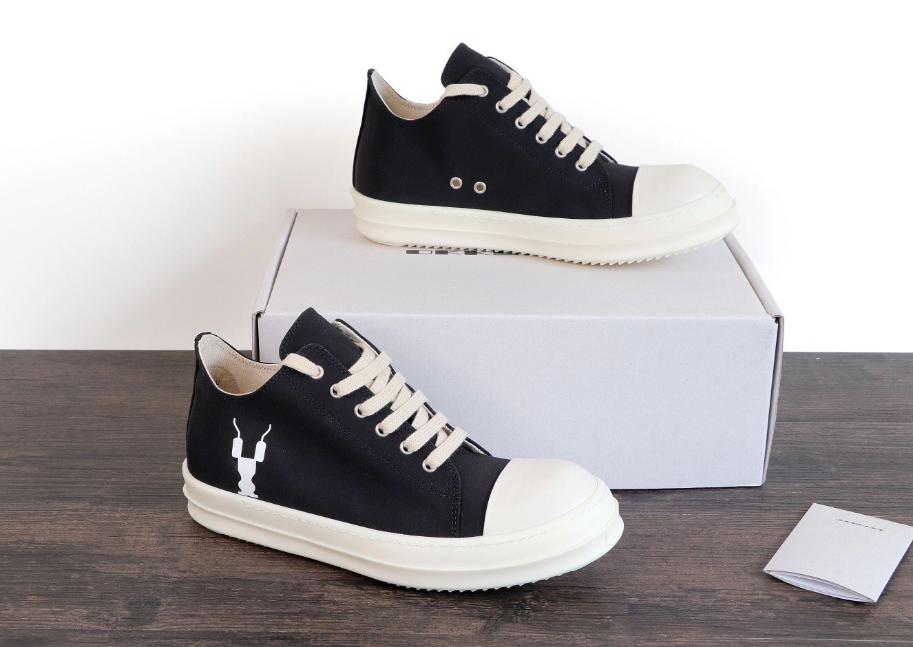 Men Women R*ick O*wens Top Sneaker