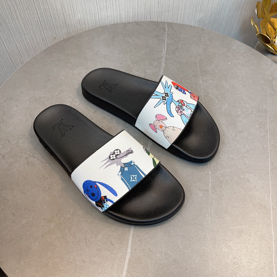 Men Women L*ouis V*uitton Top Slippers