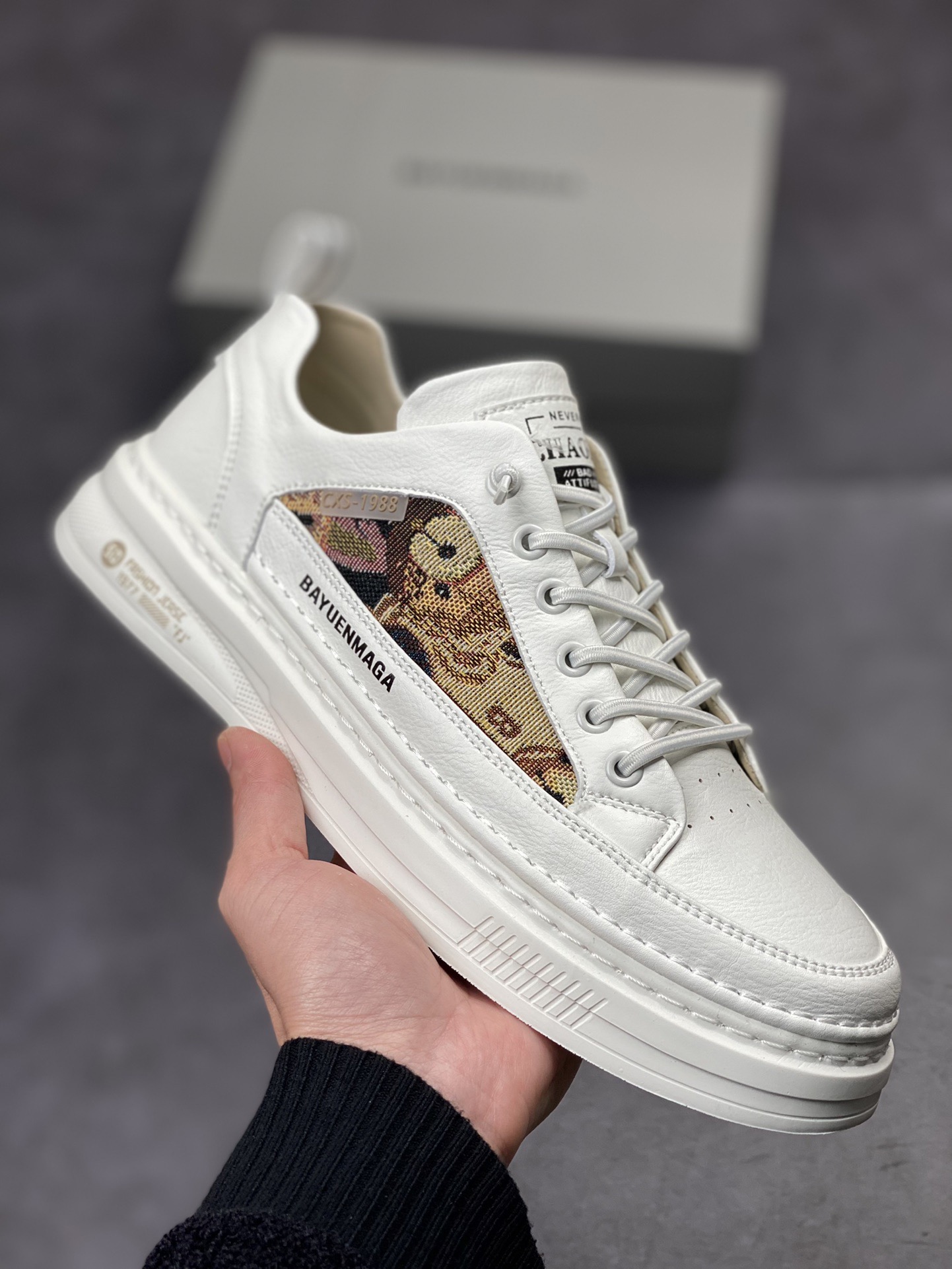 Men B*alenciaga Top Sneakers