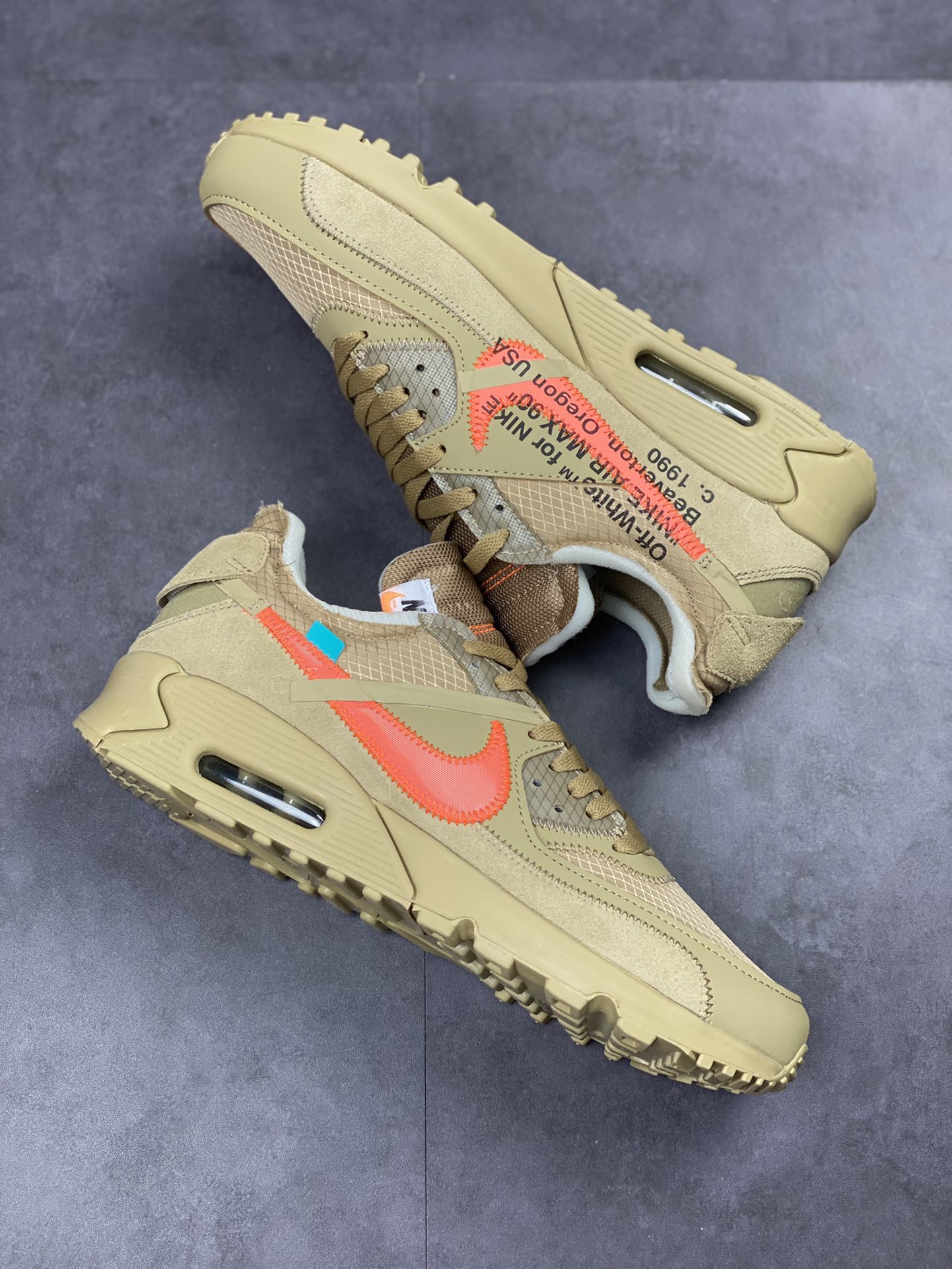 off-w*hite +Nike Air max90 ）