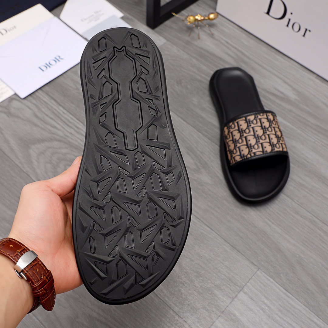 Men D*ior Top Quality slippers