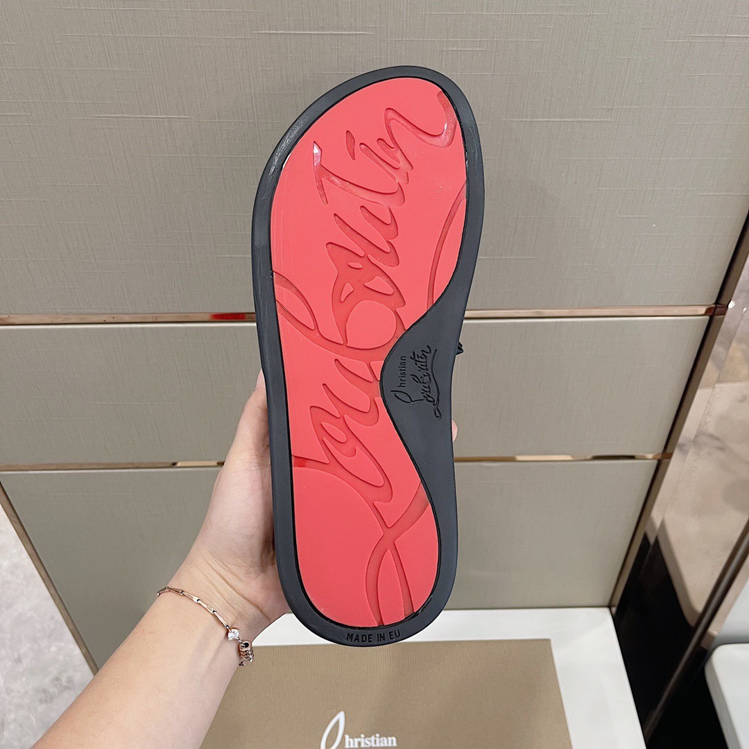 Men C*hristian L*ouboutin Top Quality slippers