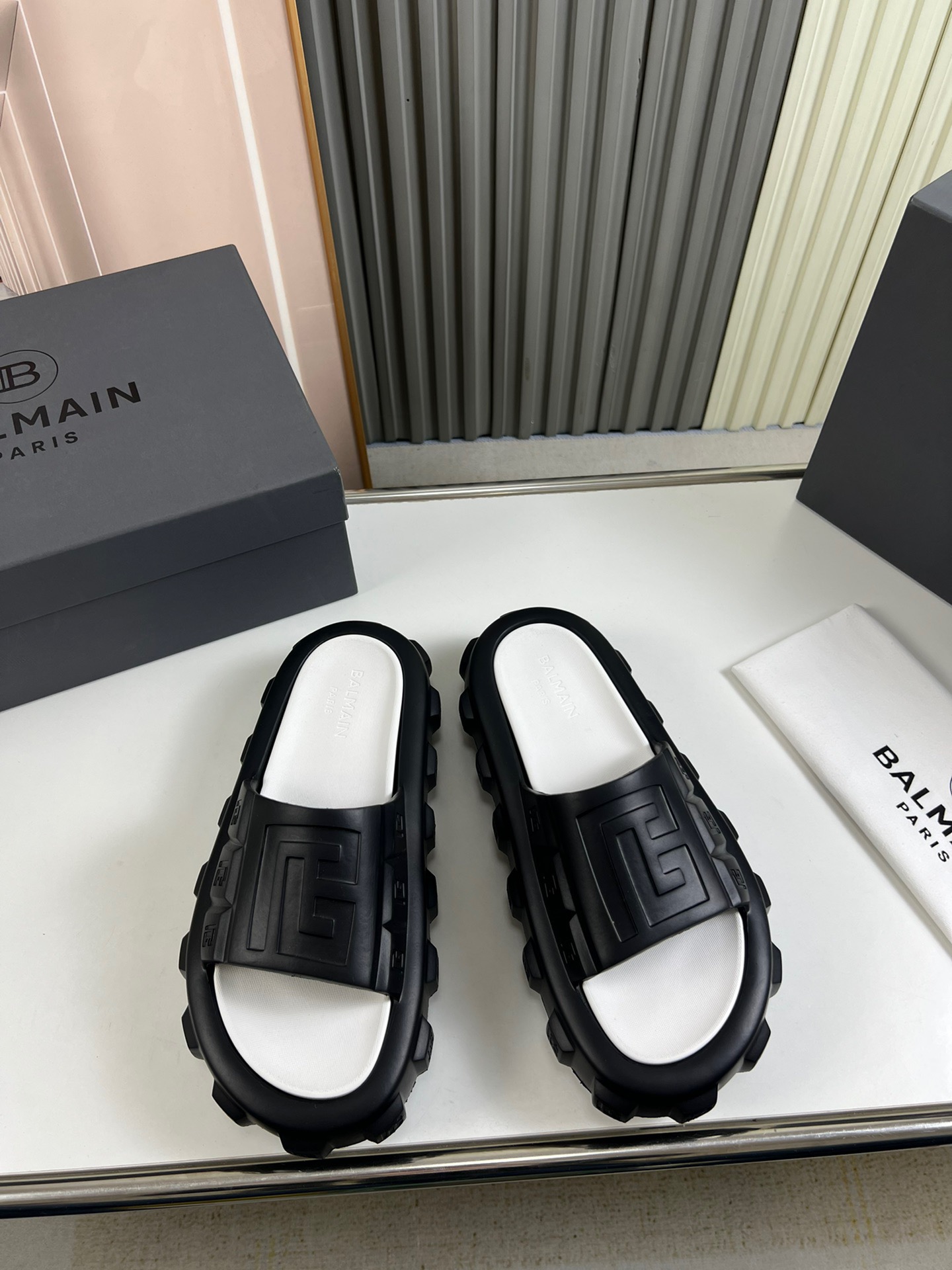 Men B*almain Top Slippers Maikesneakers