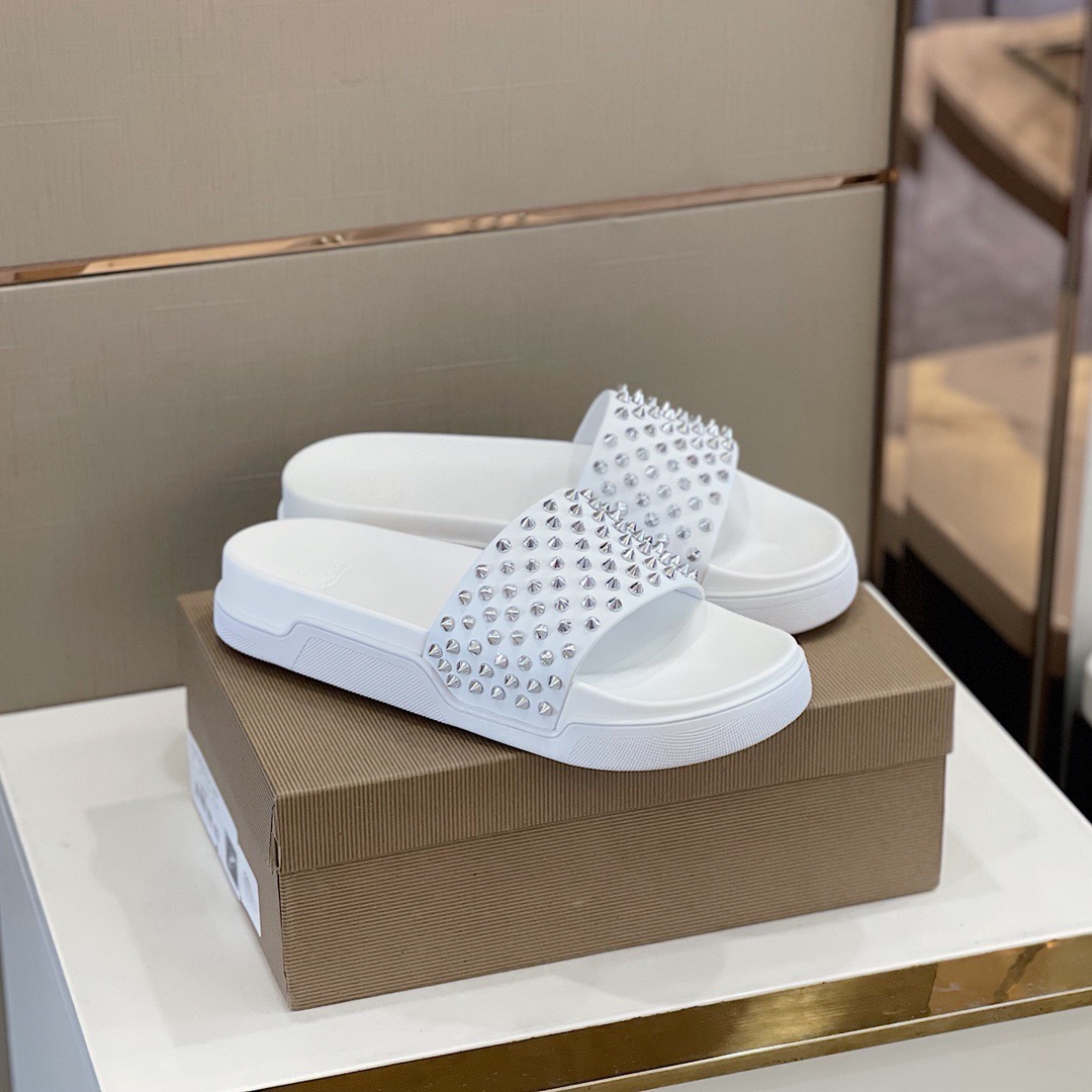 Men C*hristian L*ouboutin Top Quality slippers