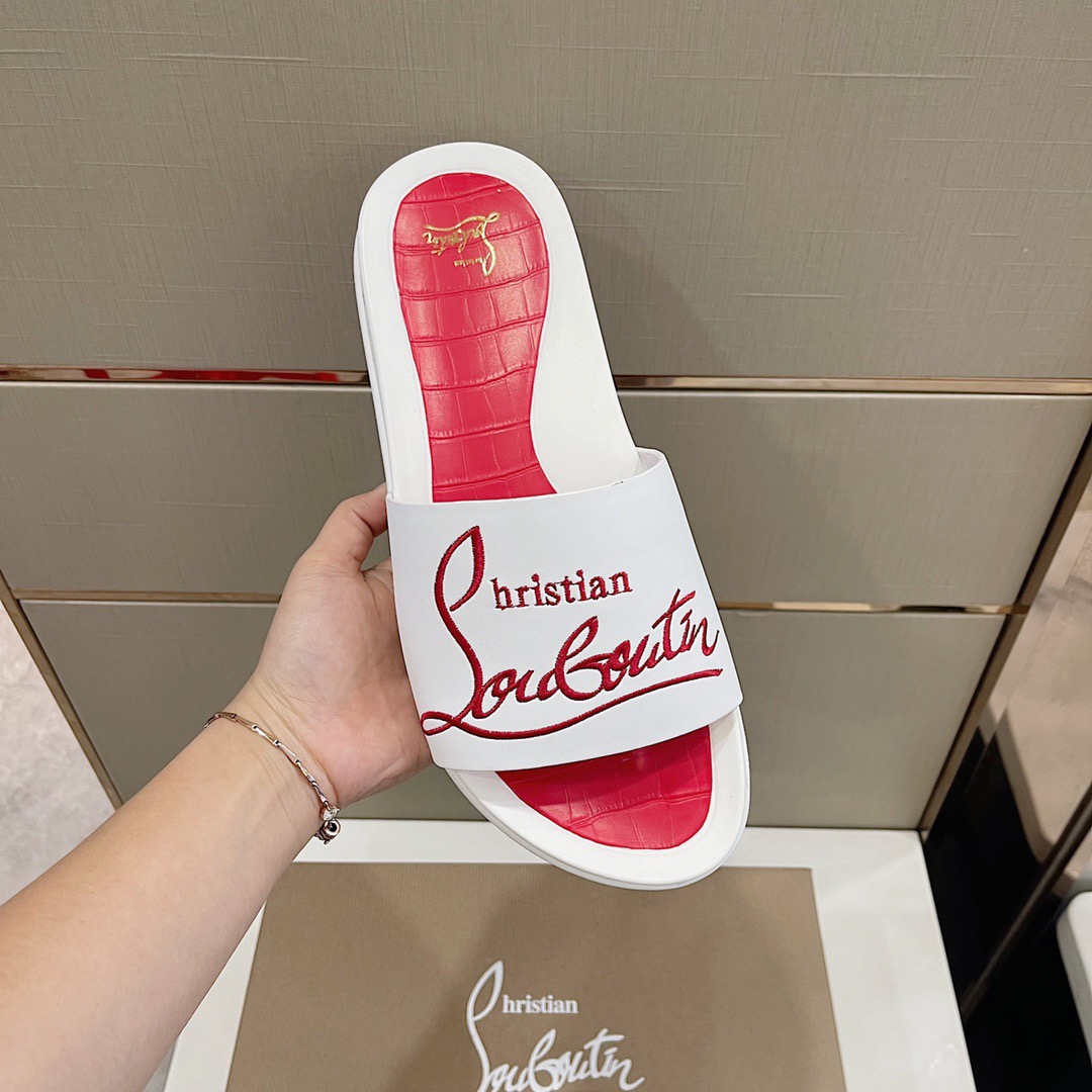 Men C*hristian L*ouboutin Top Quality slippers