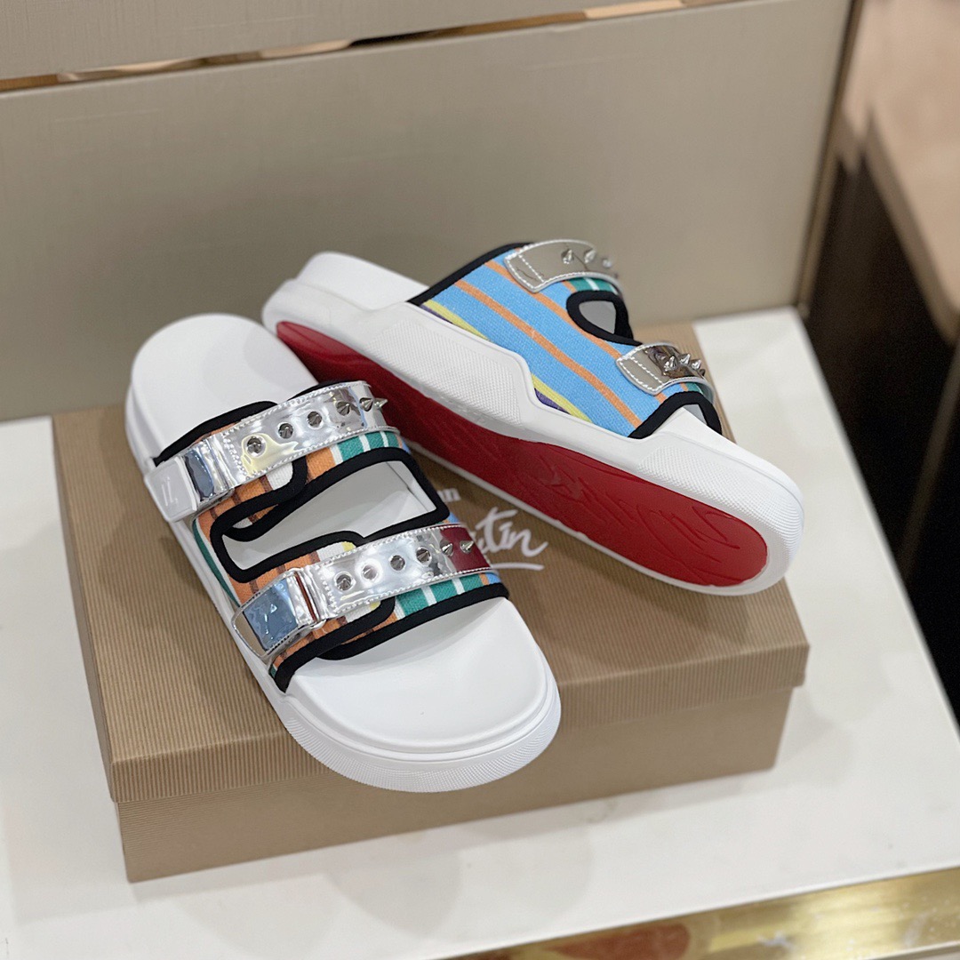 Men C*hristian L*ouboutin Top Quality slippers