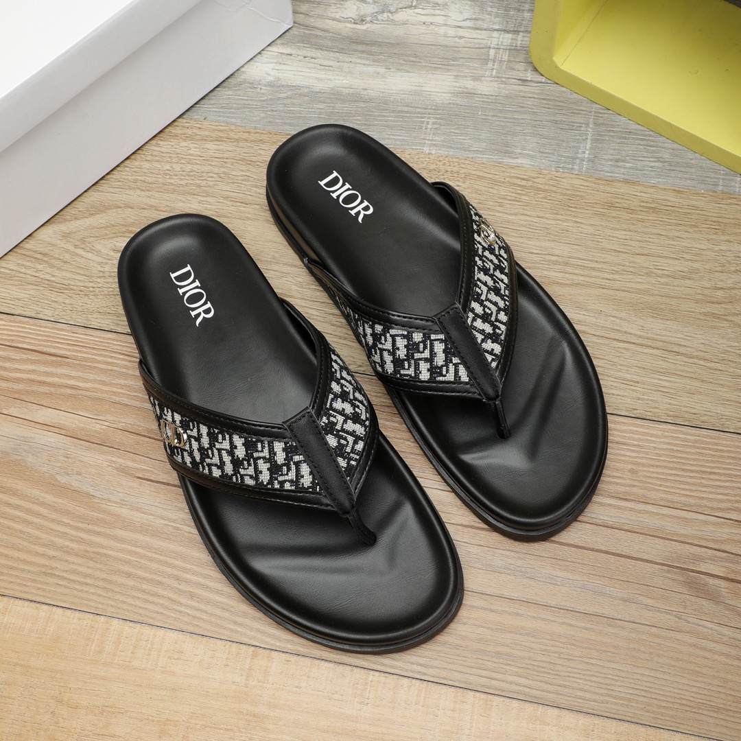 Men D*ior Top Quality slippers
