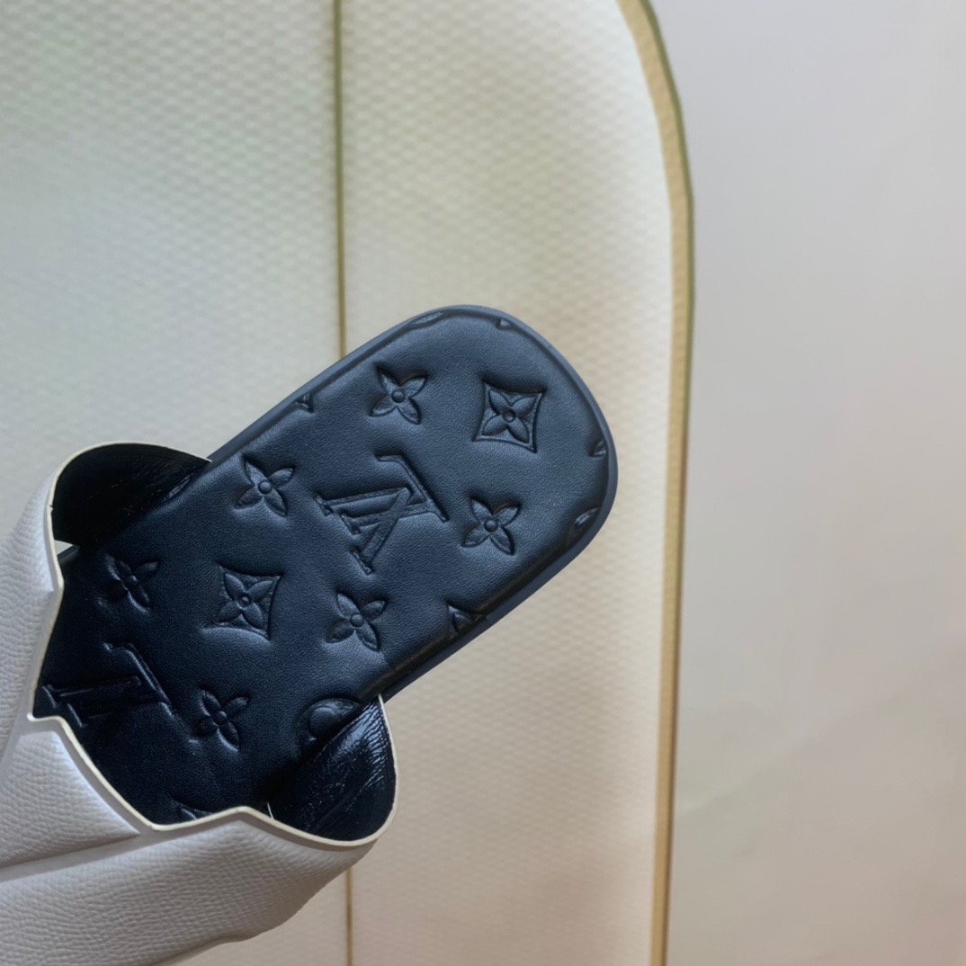 Men L*ouis V*uitton Top Slippers