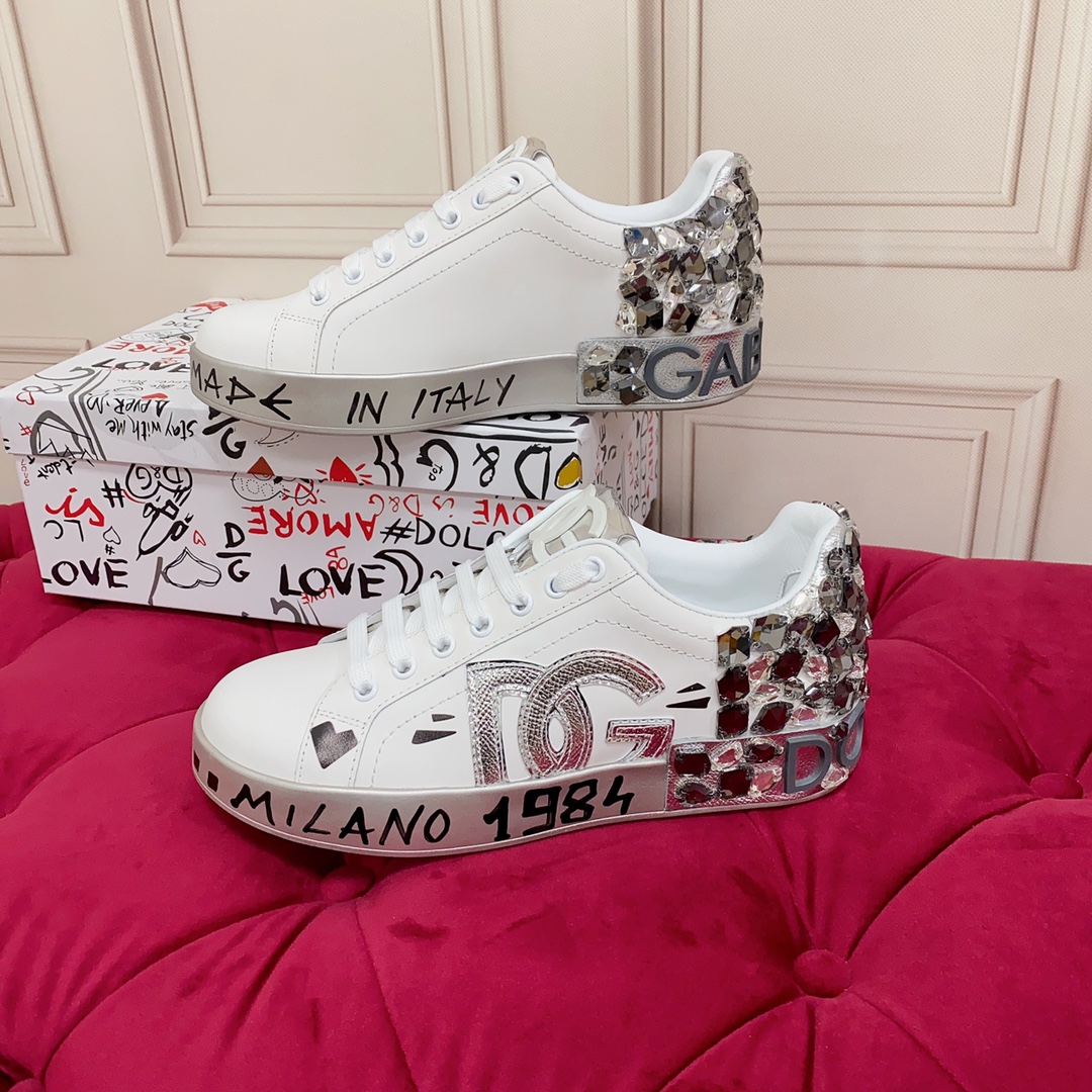 Men Women D*G Top Sneakers